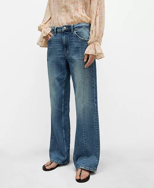 001 MG Unisex Straight Fit Jeans - Image 2