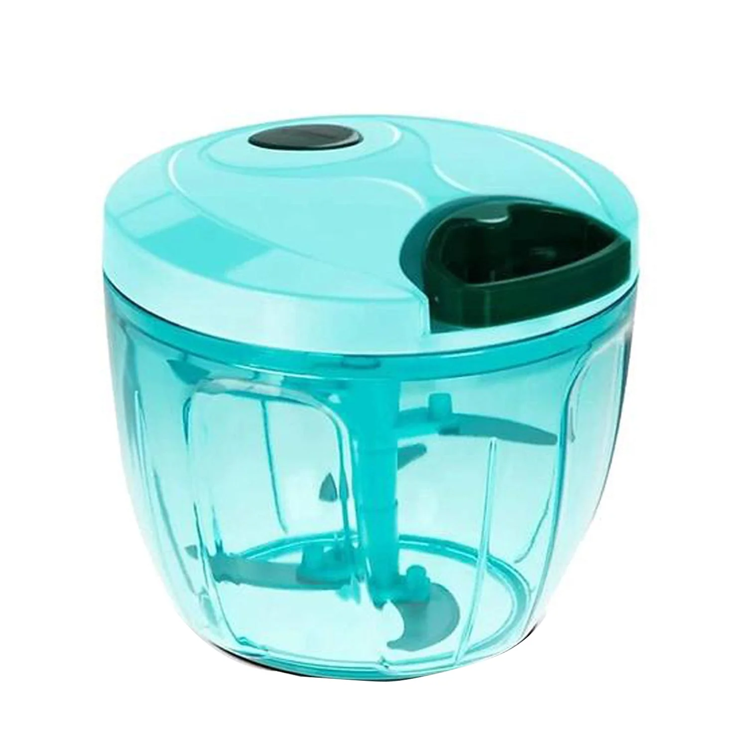 Manual Stainless Steel Compact Extra Sharp Hand Held Vegetable Chopper / Slicer with 5 Blades - Image 4