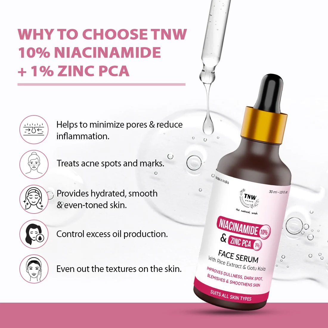 10% Niacinamide + 1% Zinc PCA Serum For Even-toned & Texture-Free Skin (Exclusive Deal) - Image 2