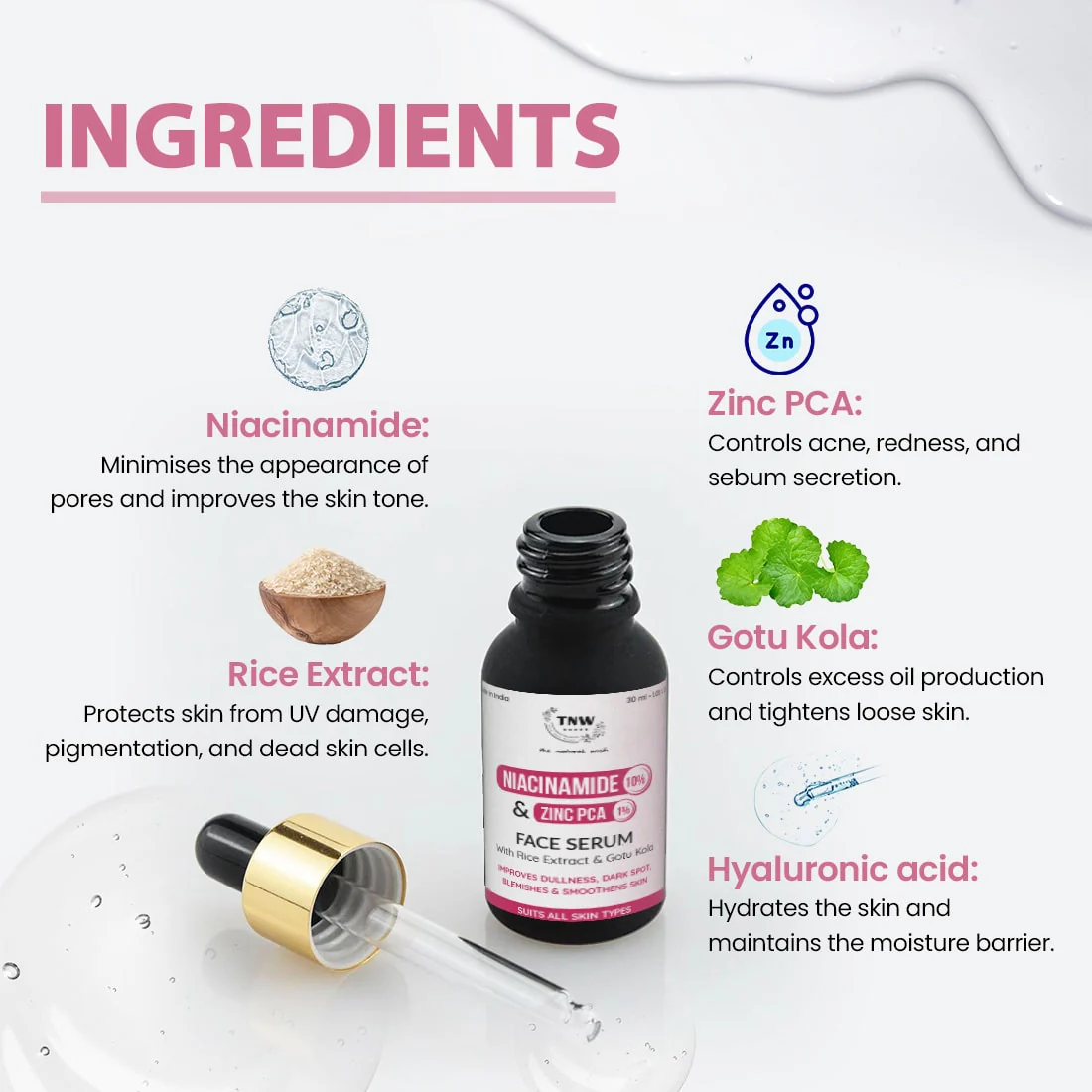 10% Niacinamide + 1% Zinc PCA Serum For Even-toned & Texture-Free Skin (Exclusive Deal) - Image 3