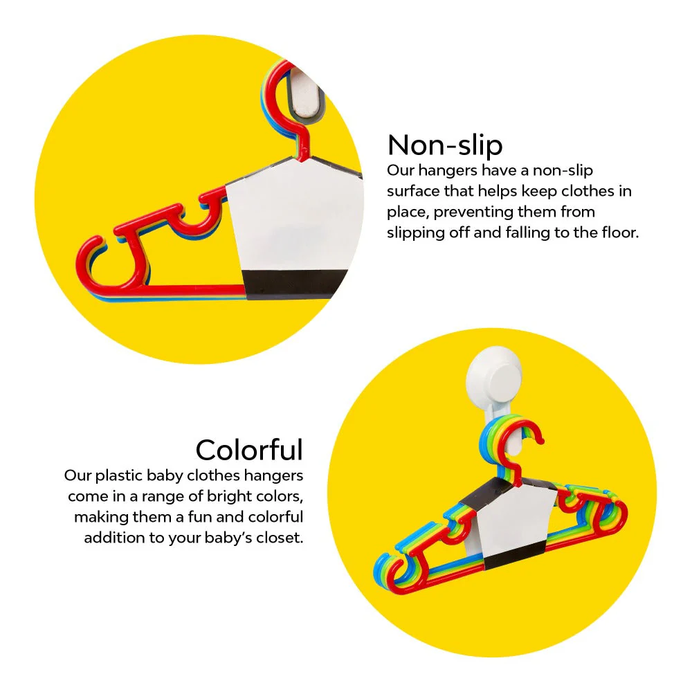 10 Pcs Non-Slip Baby Clothes Hanger - Image 3
