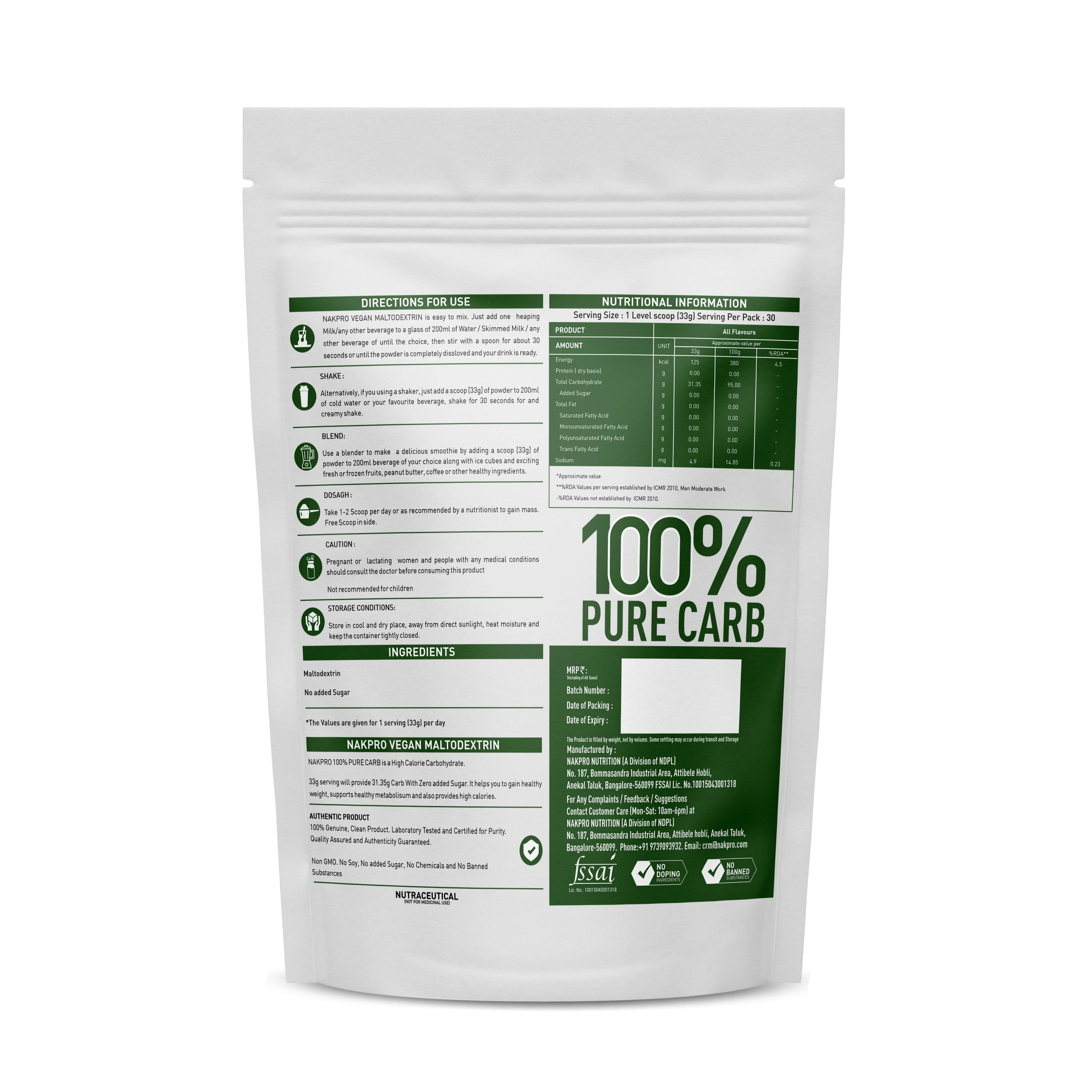 100% Pure Carb | Fast Digestive Carbohydrate - Image 19