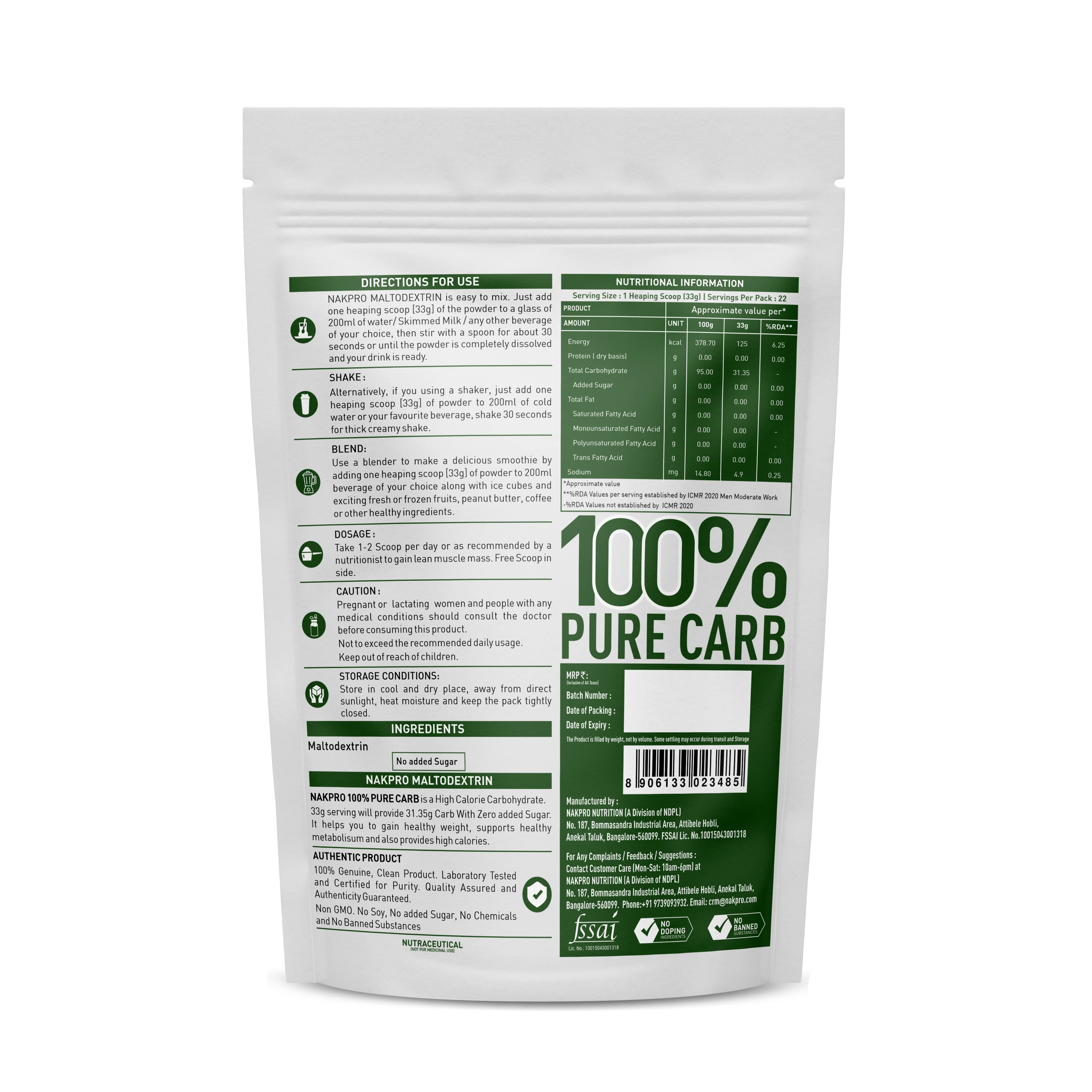 100% Pure Carb | Fast Digestive Carbohydrate - Image 21