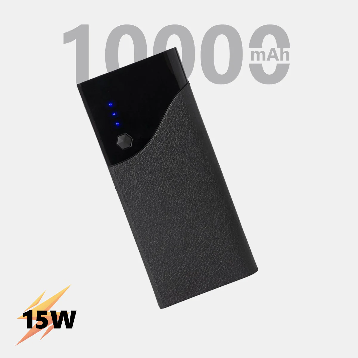 10000 mAh 15W Power Bank With LED Battery Display & Led Light - Star - Image 16