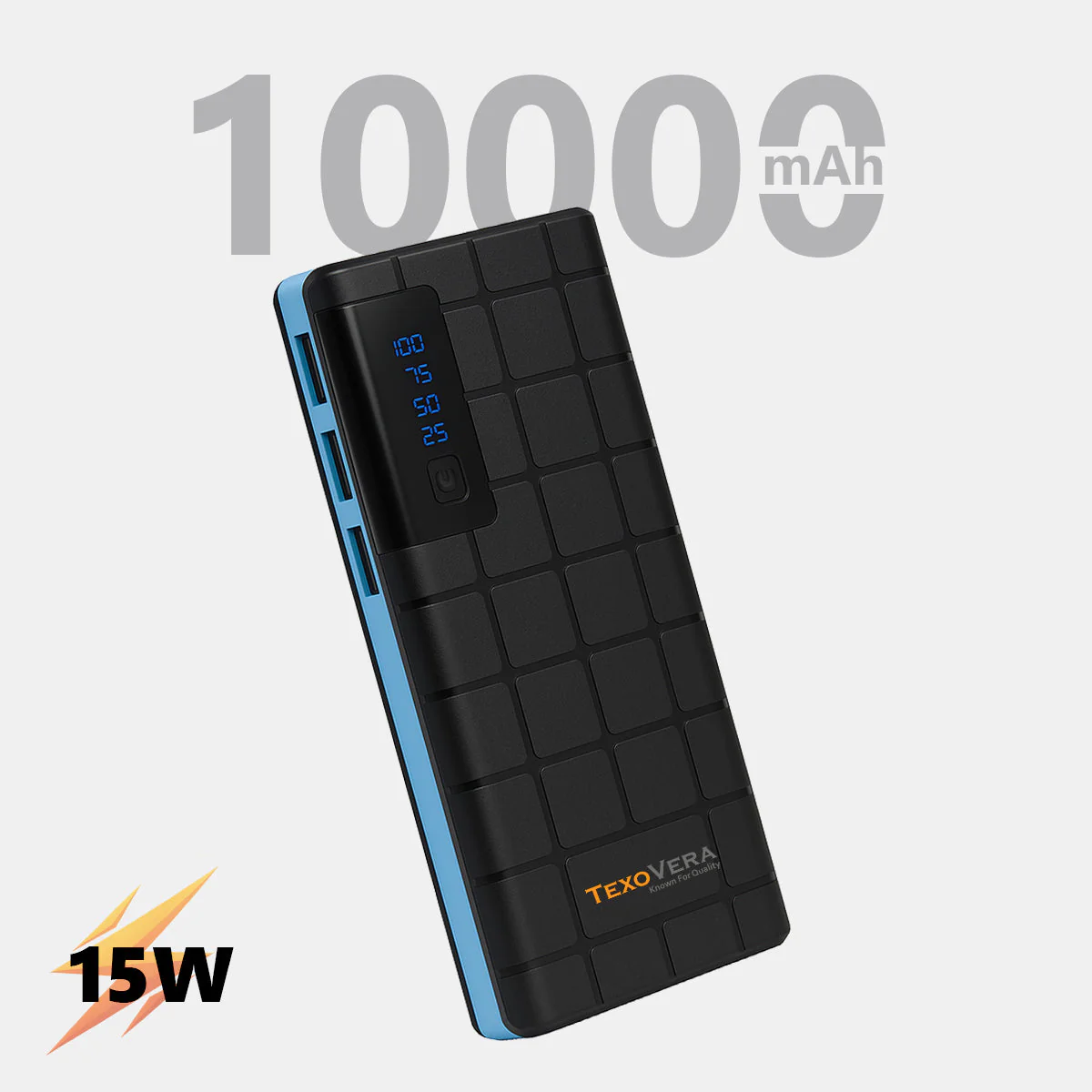 10000 mAh 15W Power Bank With LED Battery Display (6 Month Warranty) - Image 26