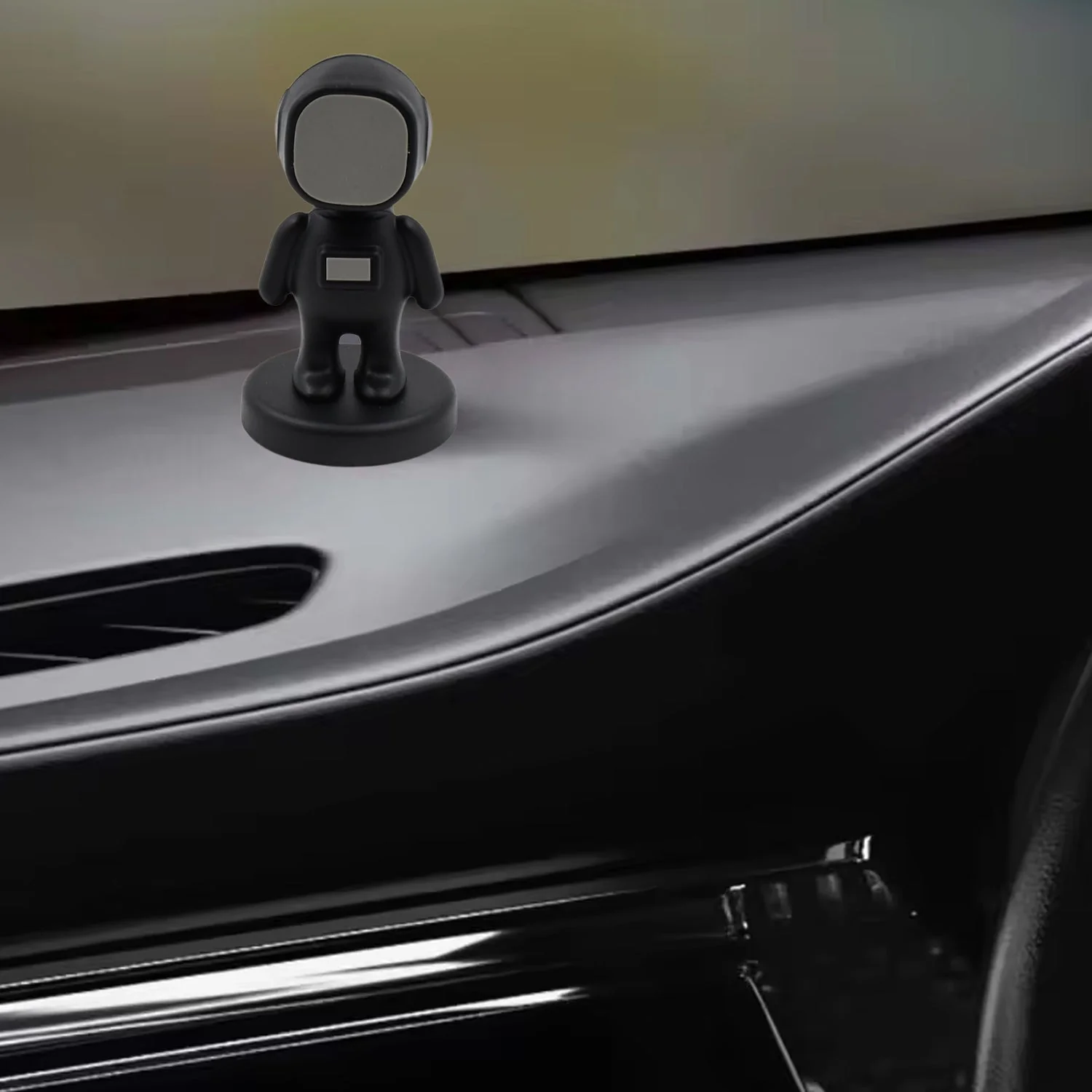 Magnetic Mobile Phone Holder, Cartoon Version of Astronaut Car Holder, Suitable for Car Dashboard, 360° Rotating Magnetic Mobile Holder, Compatible with All Smartphones (1 Pc) - Image 6