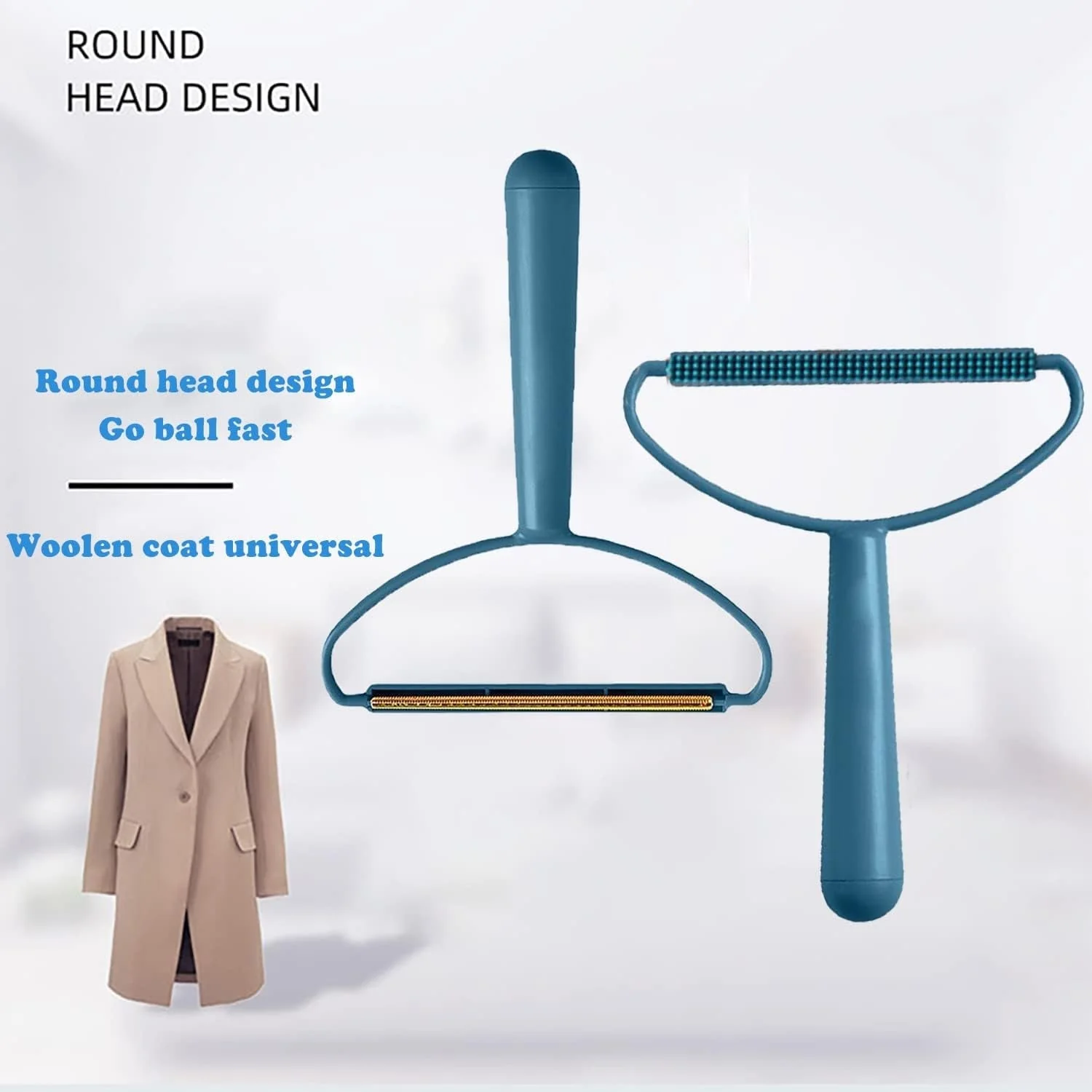 in1 Portable Lint Remover at Home Use | Use for Removing Lint Dust in Furniture and Wool Clothes Sweater Carpet | Woolen Fabrics Brush Sticky Lint Roller with Long Handle (1 Pc) - Image 6