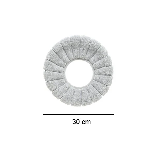 1458 Winter Comfortable Soft Toilet Seat Mat Cover Pad Cushion Plush - Image 5