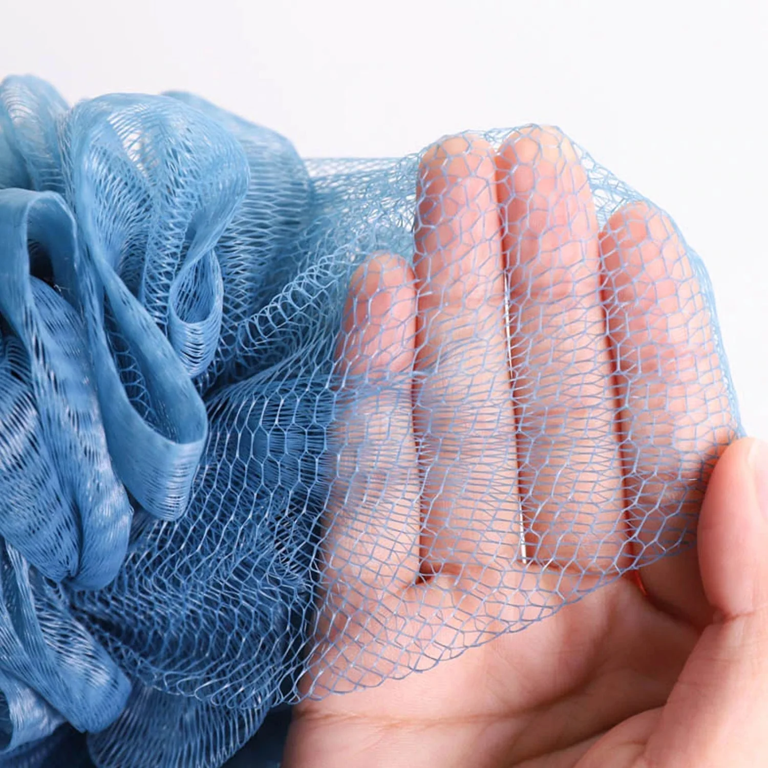 B Bath Sponge Round Loofah and Back Scrubber for Men and Women - Image 5