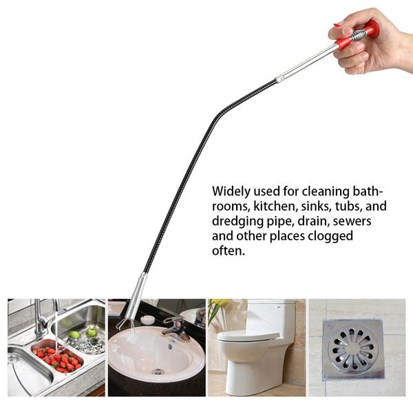 Metal Wire Brush Sink Cleaning Hook Sewer Dredging Device - Image 7