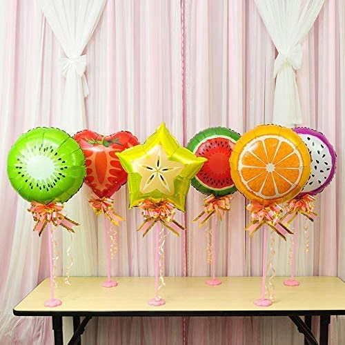 18 Inch Kiwi Fruits Shape Foil Balloon (Multicolor)  (Pack of 1) - Image 4