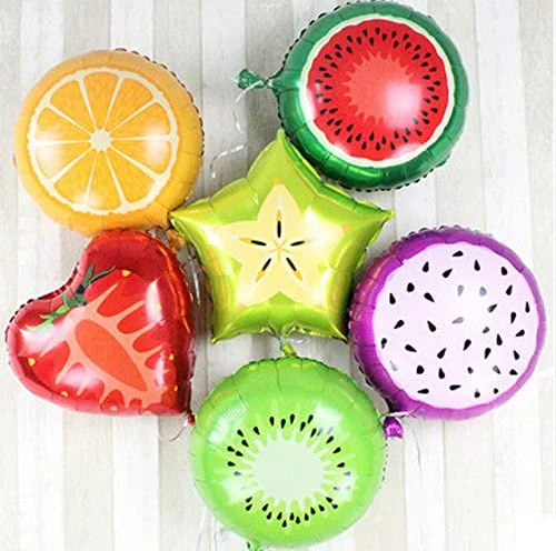 18 Inch Kiwi Fruits Shape Foil Balloon (Multicolor)  (Pack of 1) - Image 7