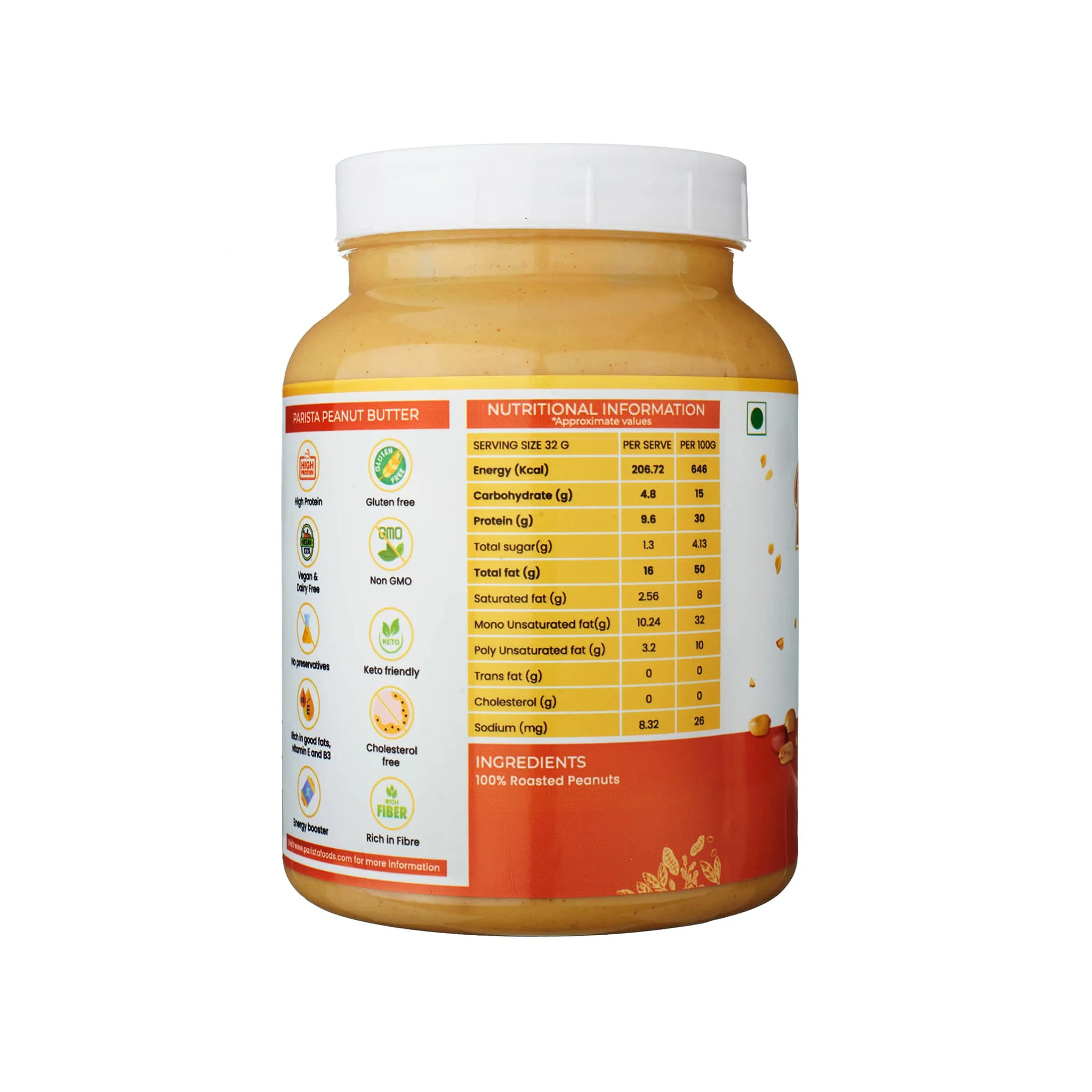 1KG Natural & Crunchy Peanut Butter - Image 7