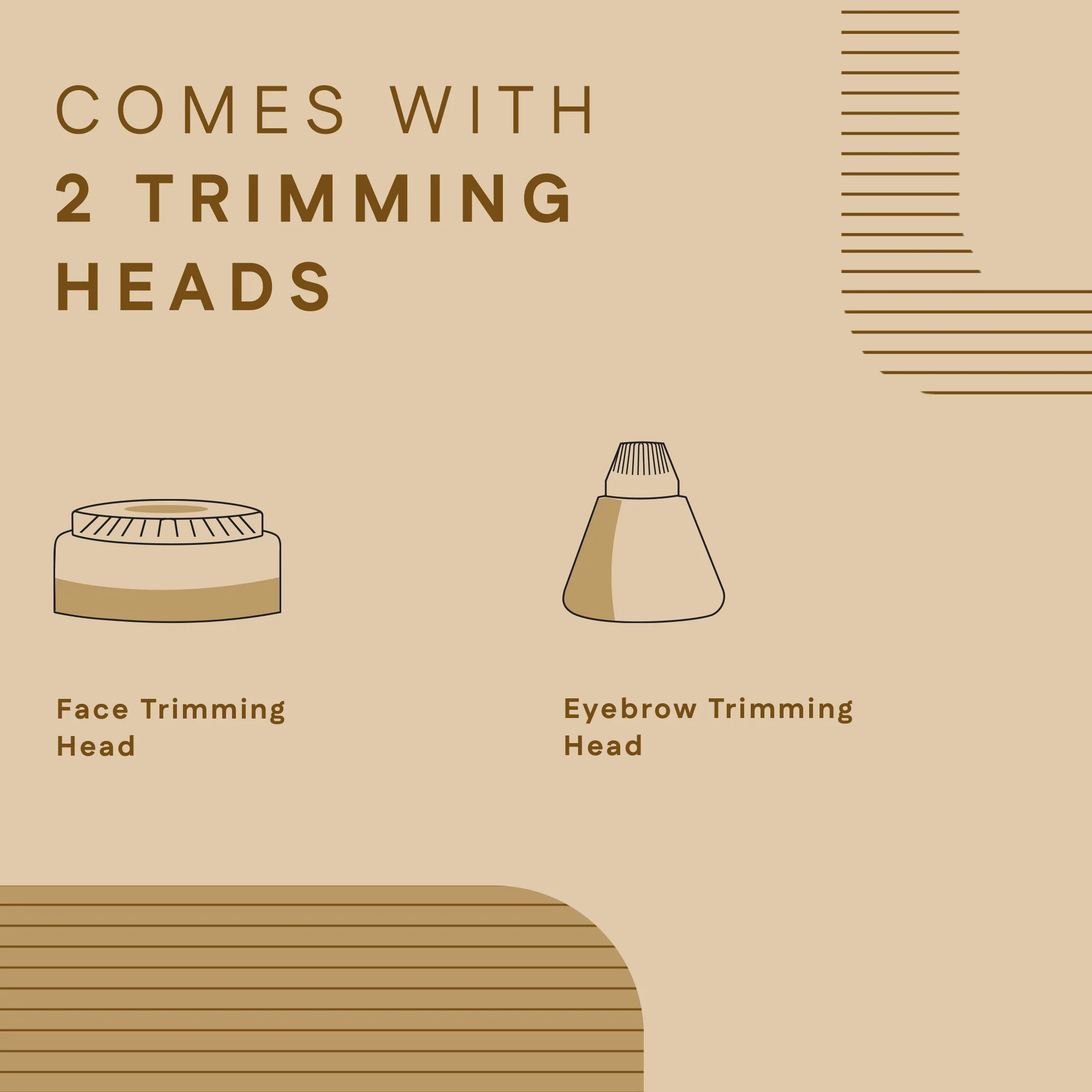 2 In 1 Face & Eyebrow Trimmer - Image 3