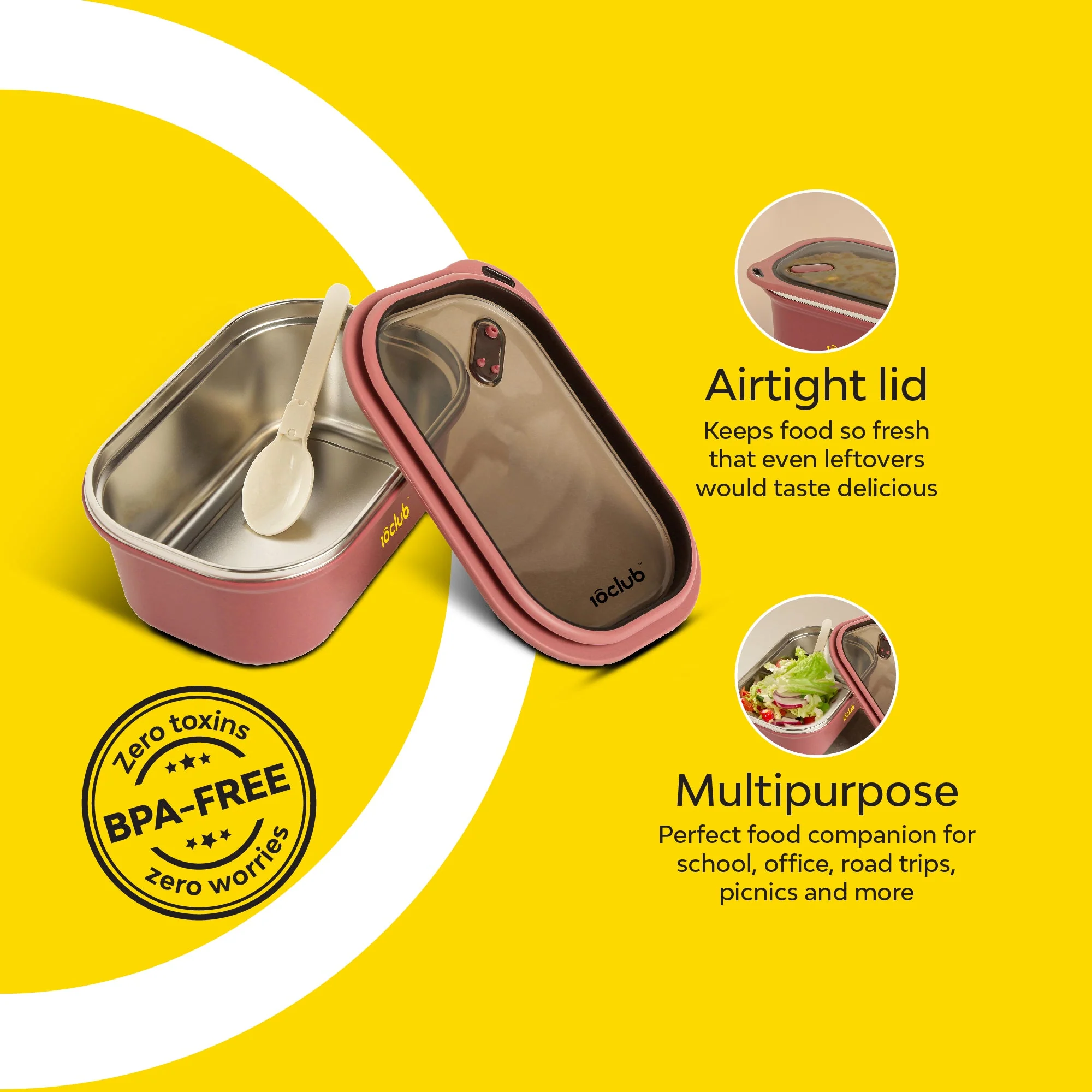 2-Layer Insulated Lunchbox For Dry Food - Image 10