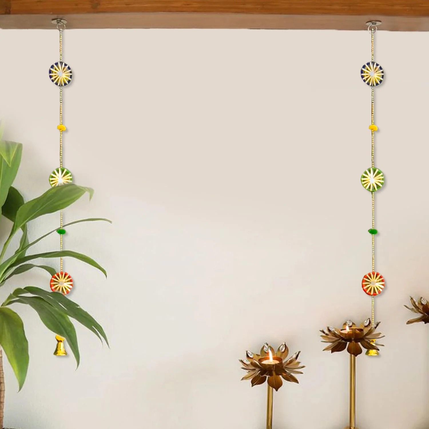 2 pcs Multicolor Chakra Latkan Festive Decor - Image 5