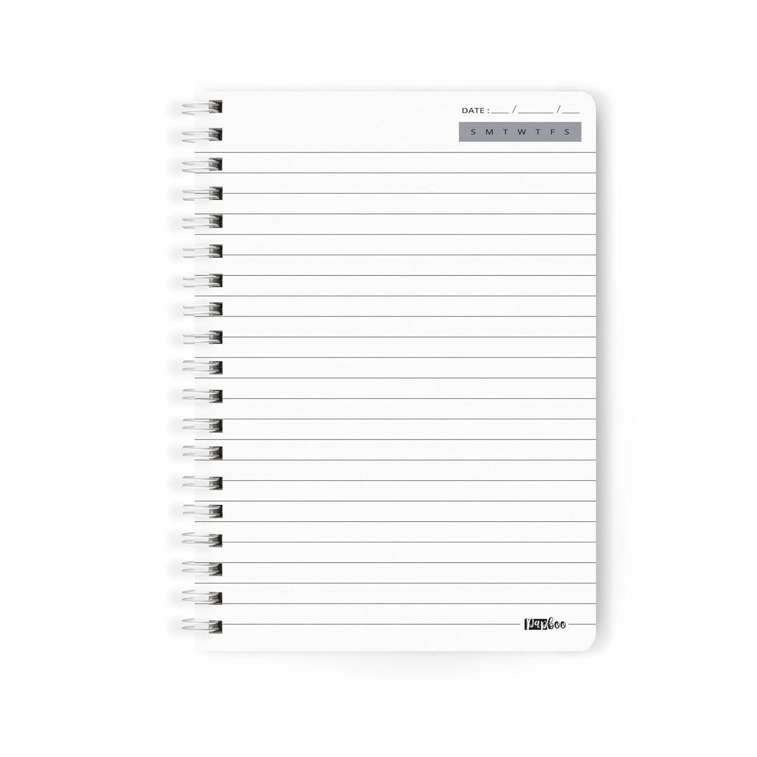 2025  Wiro Hardcover Diary with Calendar  (Green) - Image 5