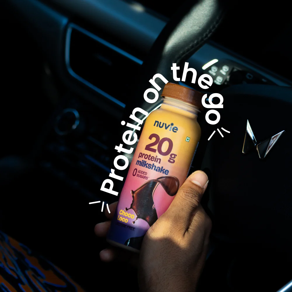 20gm Protein Milkshake Combo - Vanilla + Kesar Pista - Image 4