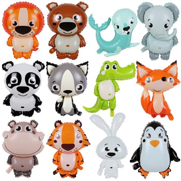 24 Inch Large Size Multicolor Panda Foil Balloon - Image 2