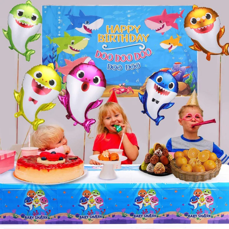 25 Inch Baby Shark Shaped Foil Balloon (Green) (Pack of 1) - Image 2