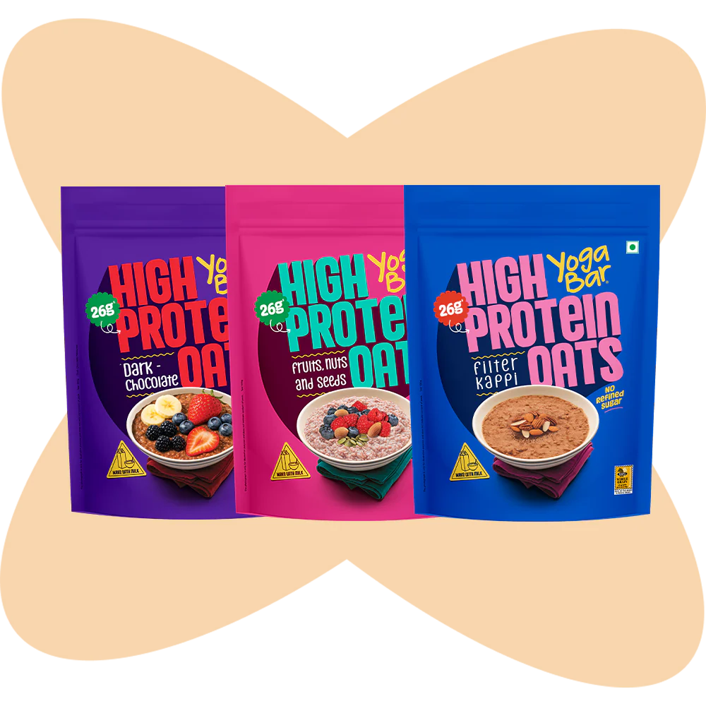 26g High Protein Oats Bestseller Combo 3kg