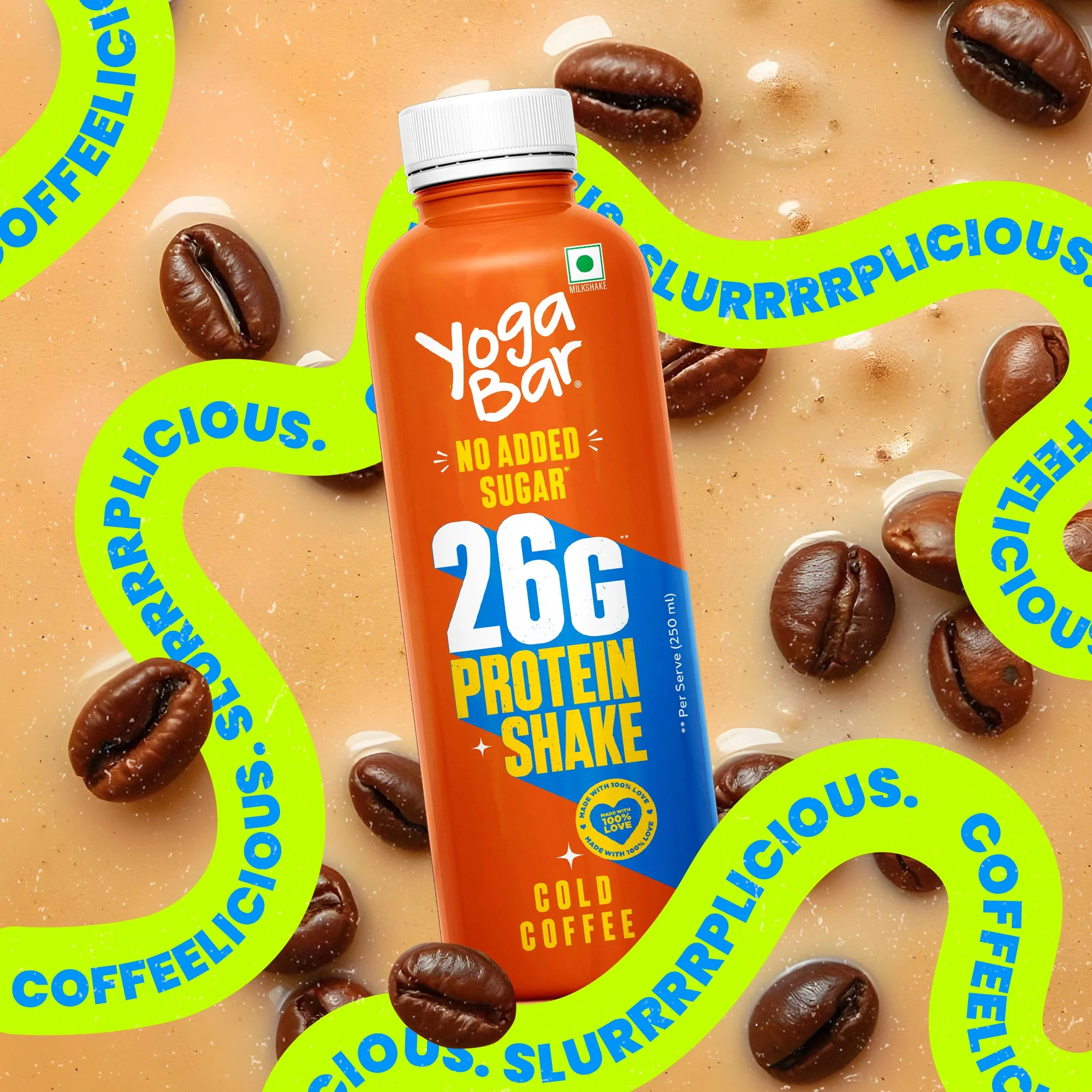 26g Protein Shake Cold Coffee - Pack of 24 - 250ml/bottle - Image 4