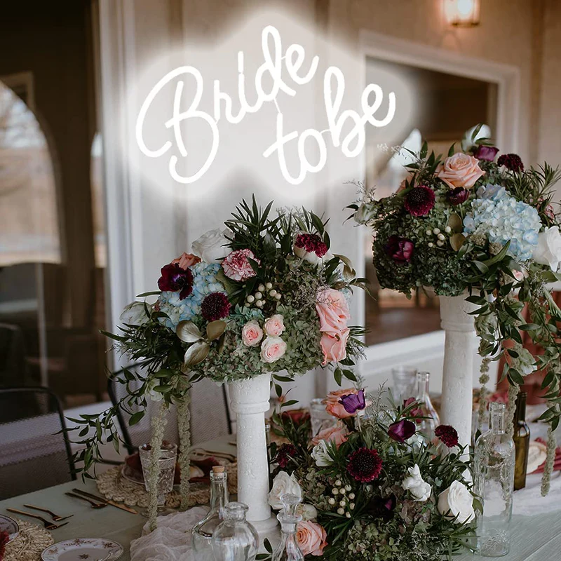 27 Inch Bride To Be Led Neon Light Sign (Warm White)(Pack of 1) - Image 2