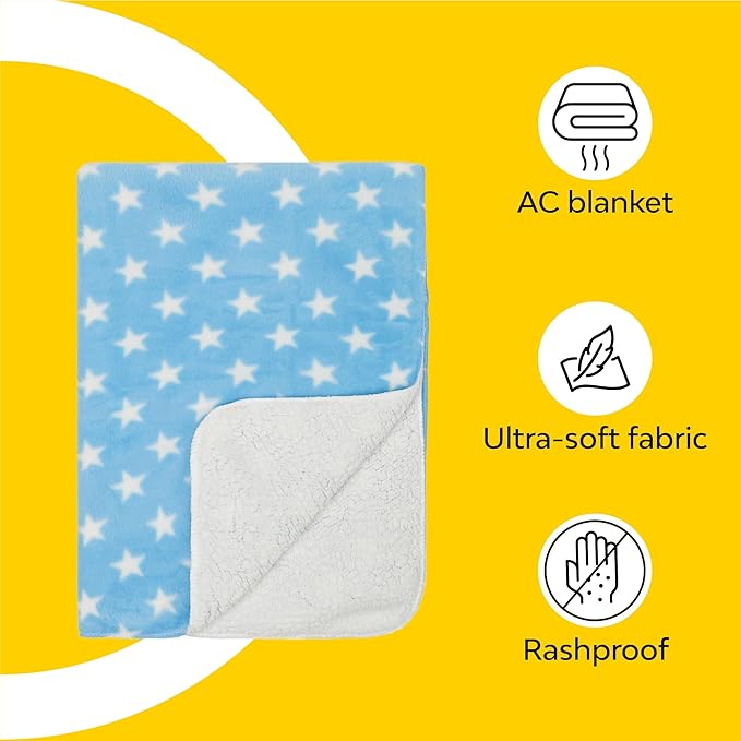 3-In-1 Flannel Swaddle Blanket | Set Of 2 - Image 24
