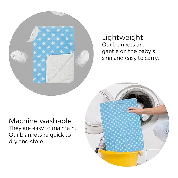 3-In-1 Flannel Swaddle Blanket | Set Of 2 - Image 45