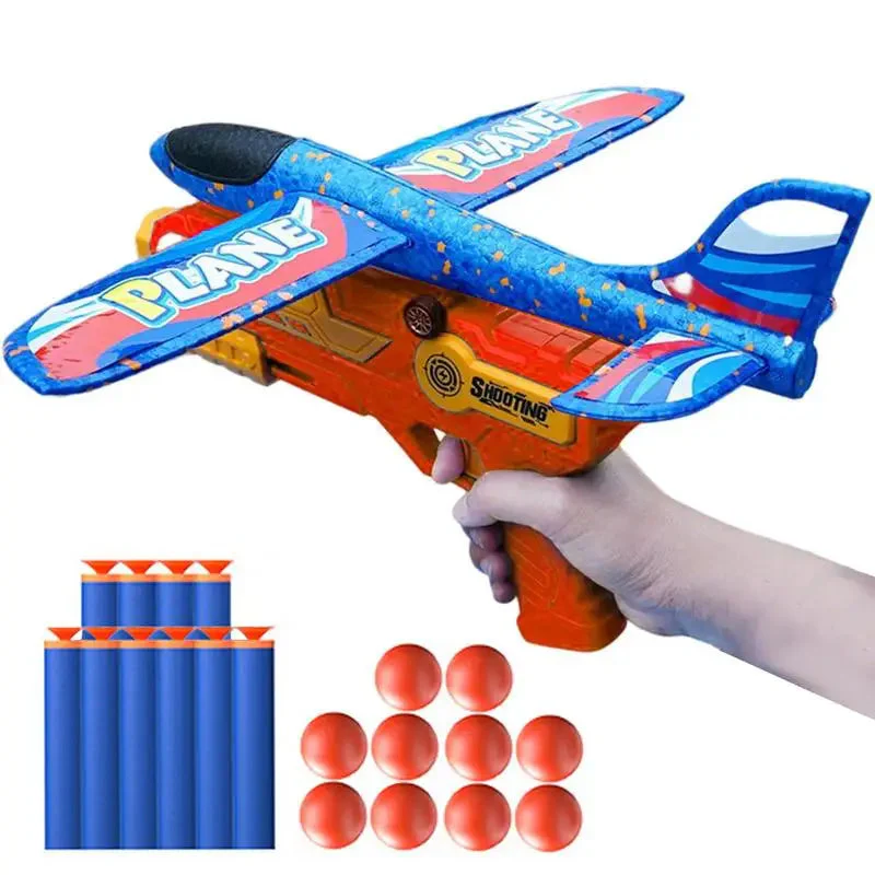 3-in-1 Glider Plane Launcher Toy for Outdoor Adventure (Random) - Image 2