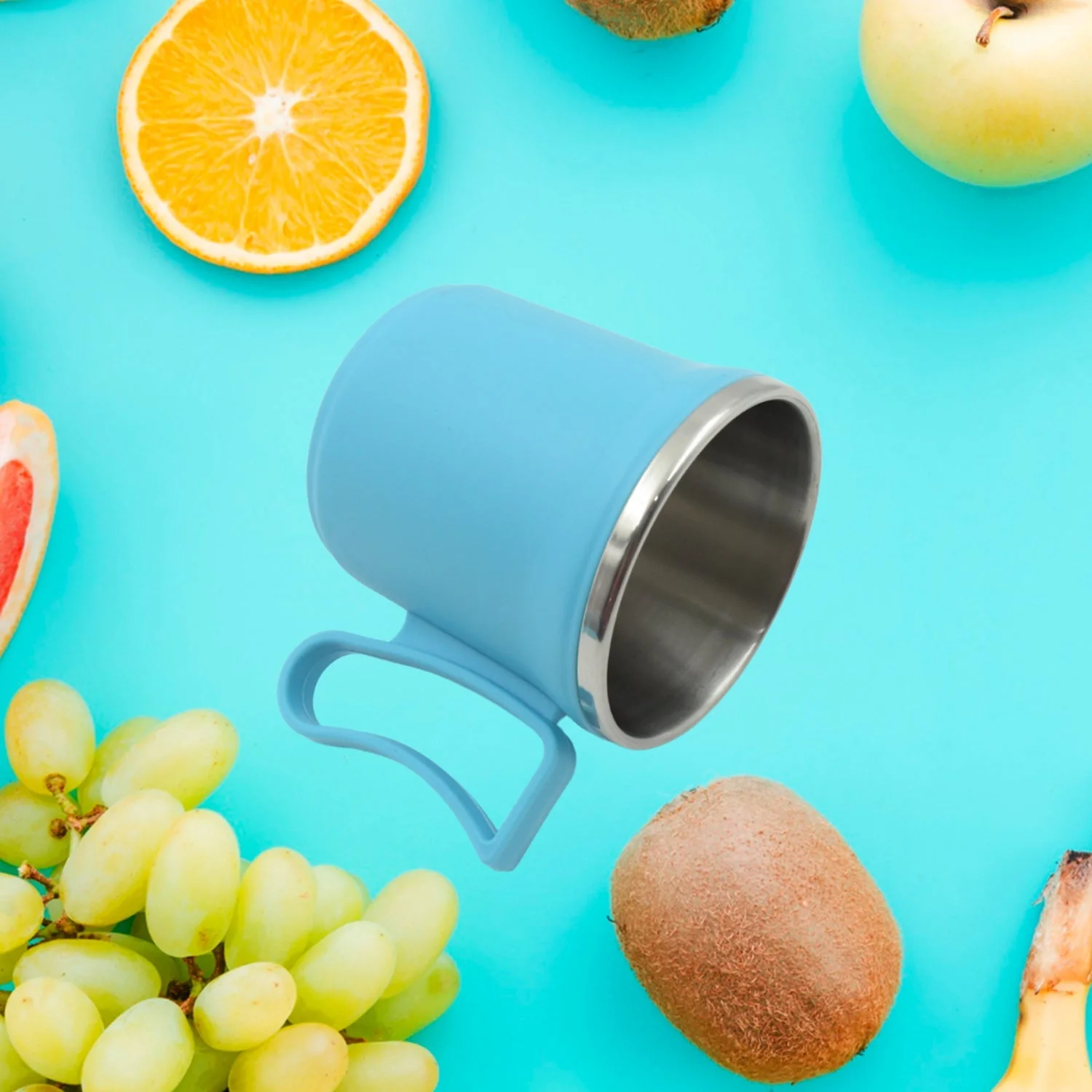 ml Stainless Steel Mug: Insulated, Leakproof Lid, Hot/Cold Drinks (Mix Color) - Image 3
