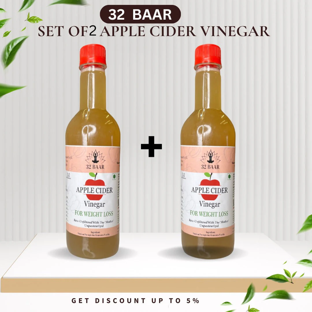 32 BAAR SET OF APPLE CIDER VINAGER - Image 3