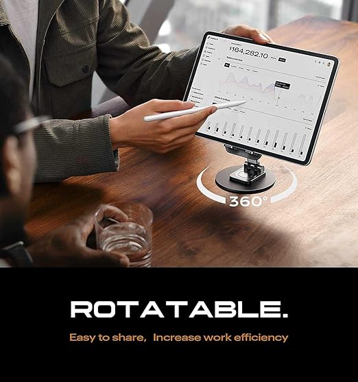 360 Rotation Phone Stand with Adjustable Height - Image 3