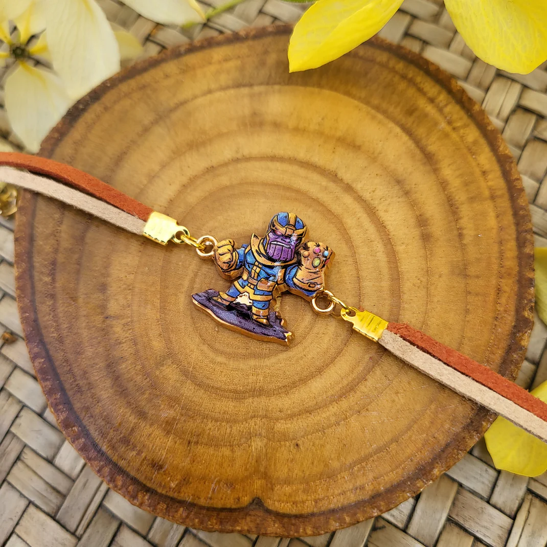 3D THANOS bracelet Rakhi