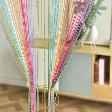 3Ft X 6Ft Multicolor String Curtains Hanging - Image 3