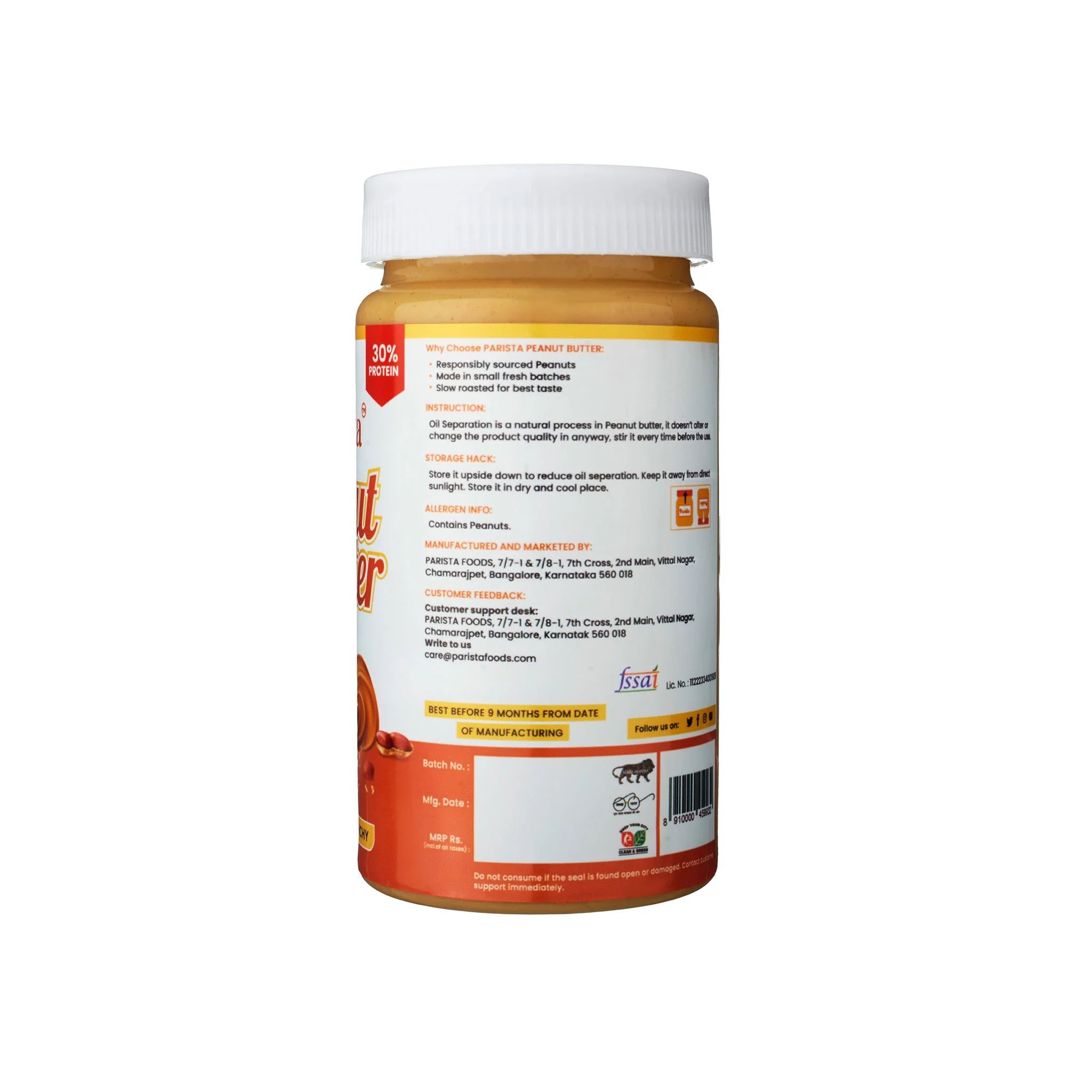400G Natural & Creamy Peanut Butter - Image 8