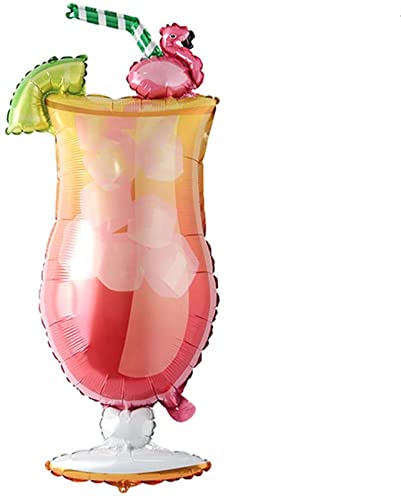 41 Inch Jumbo Tropical Drinking Juice Foil Party Balloon - Image 2
