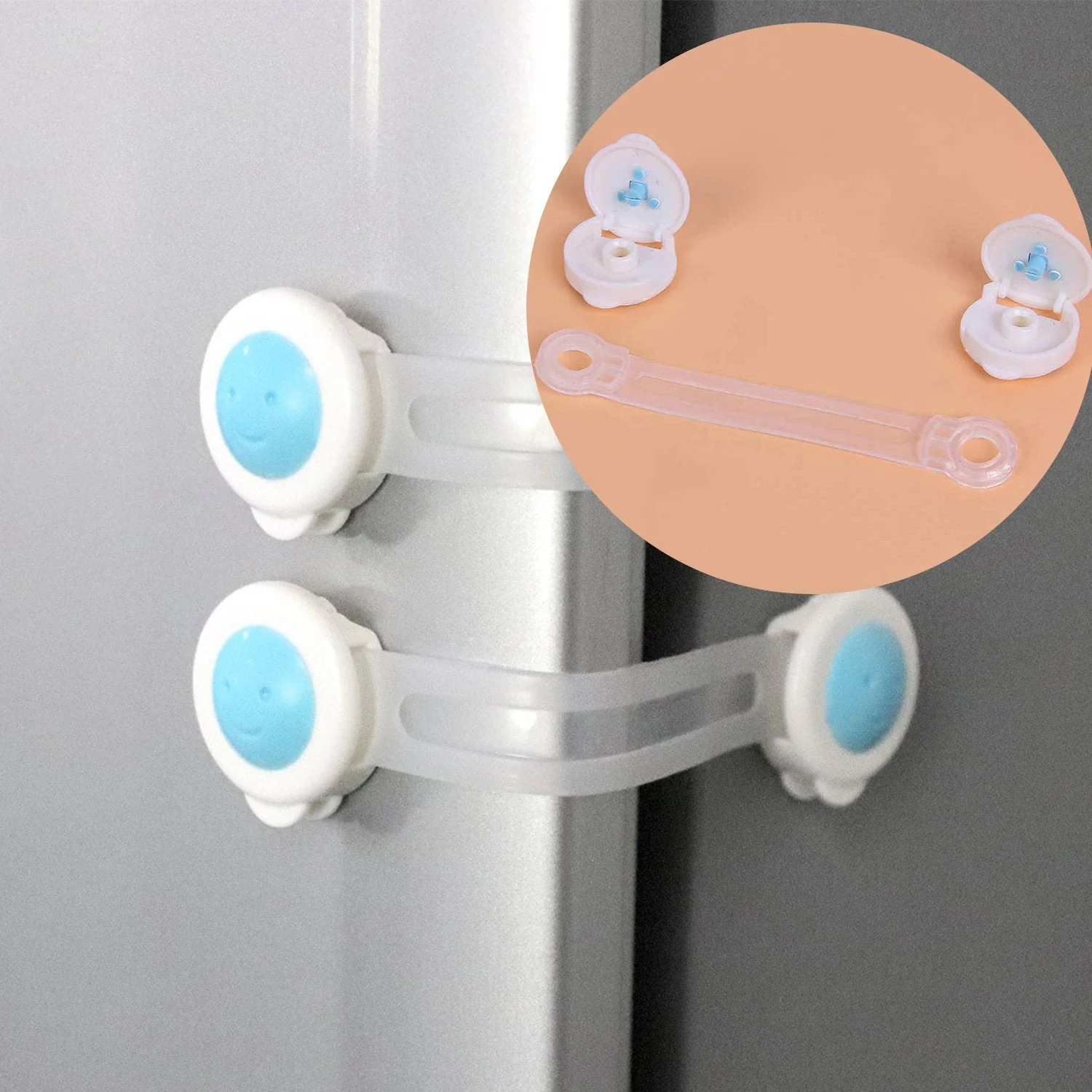 4688 Baby Proofing Child Safety Strap Locks (1Pc Only) - Image 6