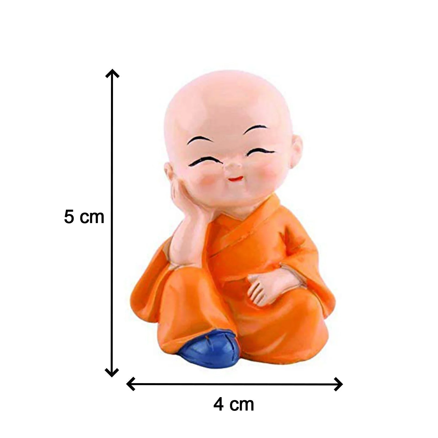 baby buddha 4Pc and show piece used for house, office and official decorations etc. - Image 5