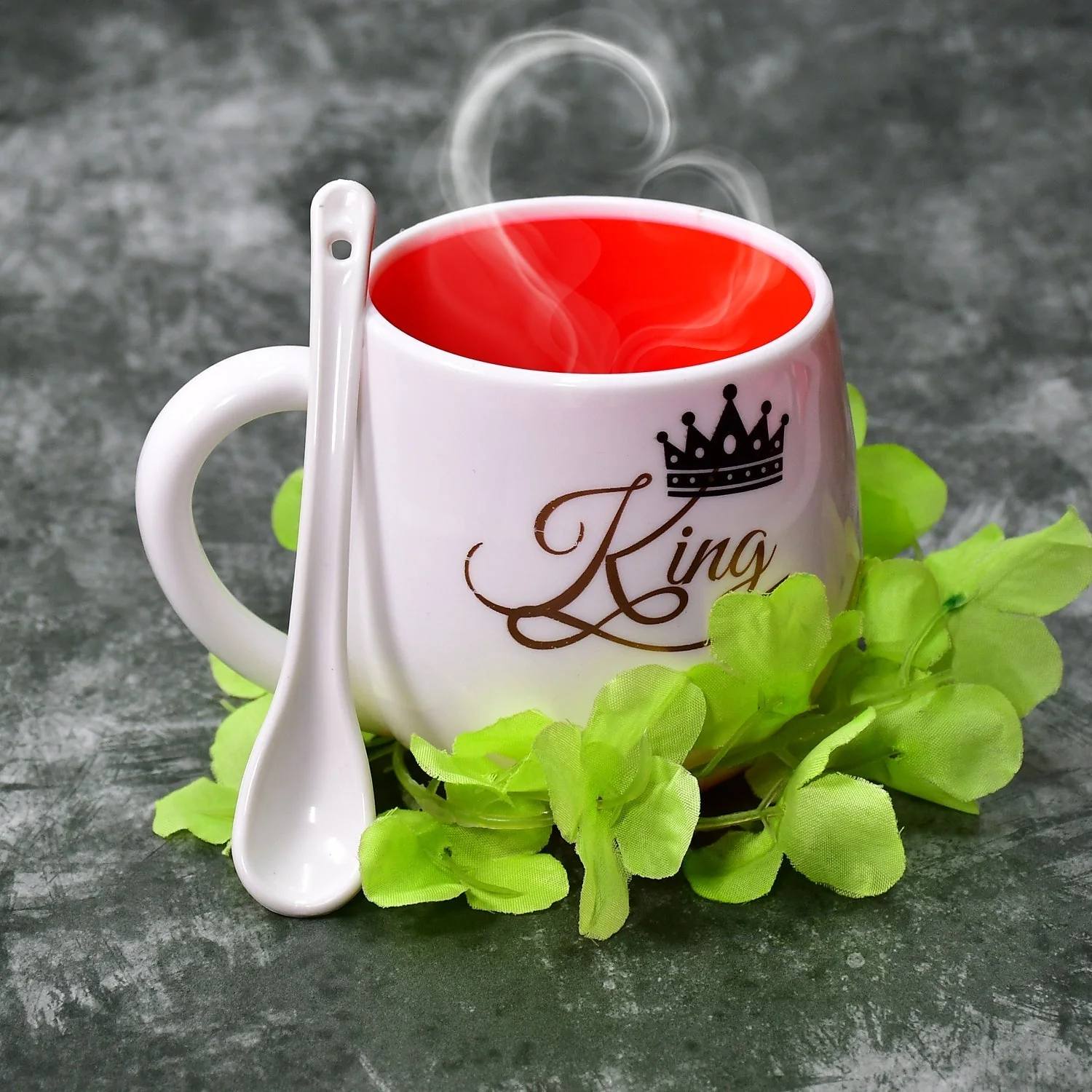 4975 Multi design coffee Mug With Spoon and box packing. Ceramic Mugs to Gift your Best Friend Tea Mugs Coffee Mugs Microwave Safe. - Image 3