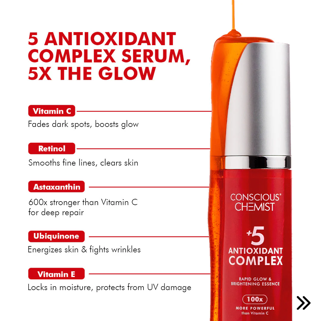 5 Antioxidant Skin Brightening Serum| 50 ml | CK - Image 5