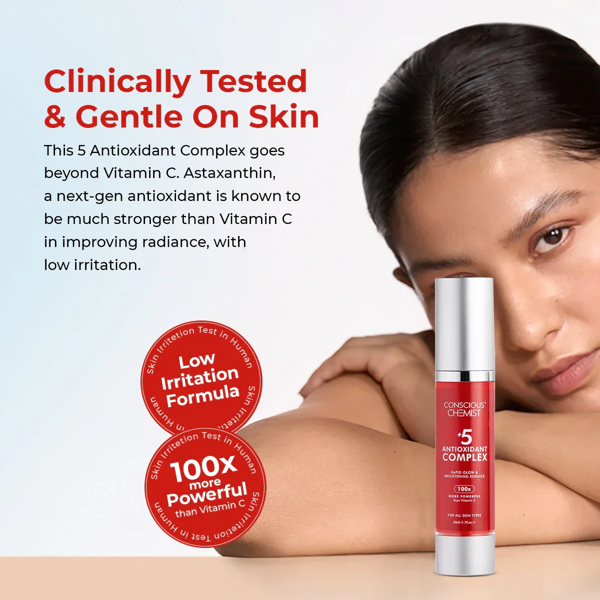 5 Antioxidant Skin Brightening Serum | 50 ml | HP - Image 5