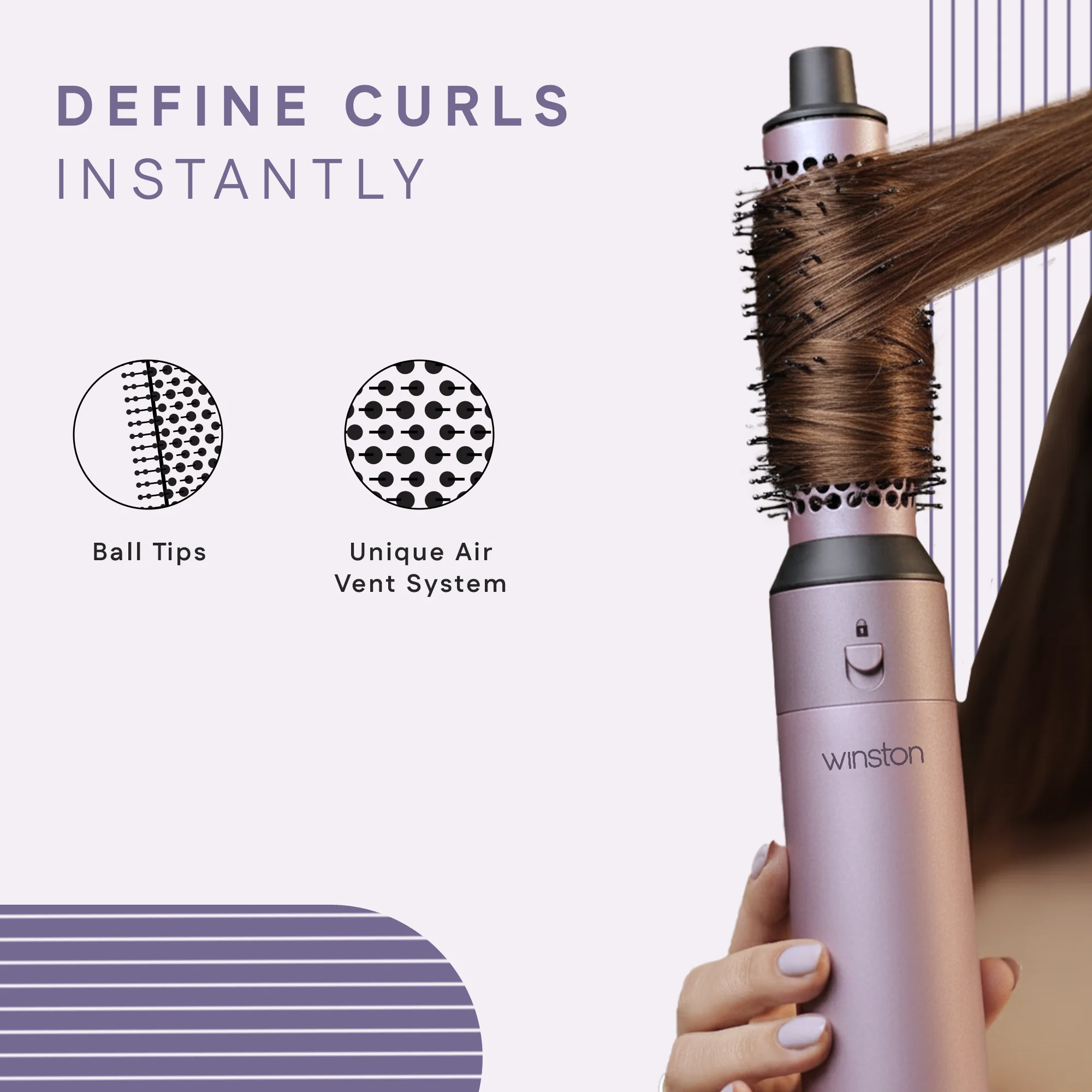 5 in 1 Hair Blow Brush - Image 8