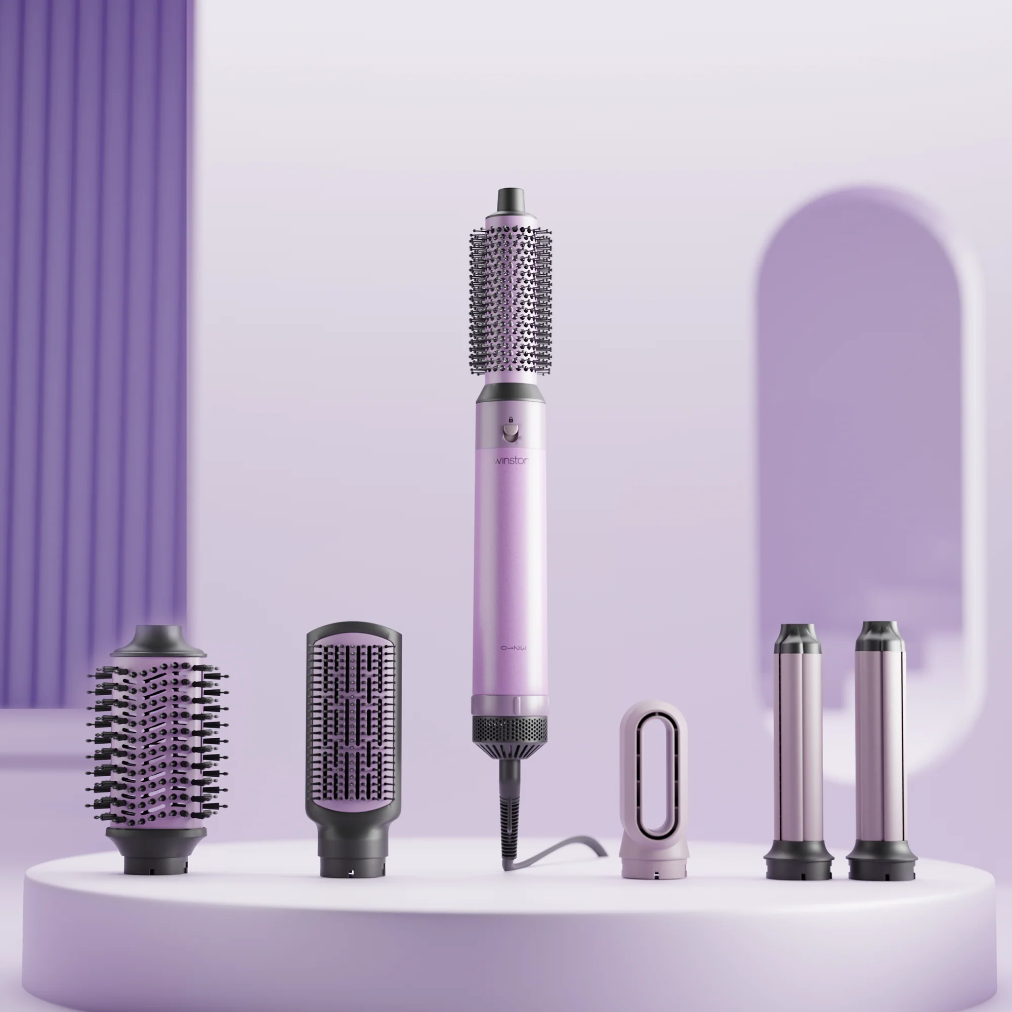5 in 1 Hair Blow Brush - Image 90