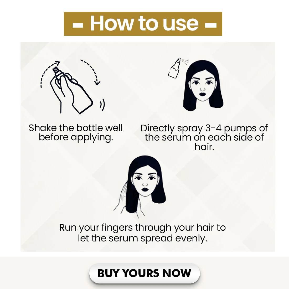 5-in-1 Hair Repair Spray Serum for Frizz-Free & Manageable Hair. - Image 4