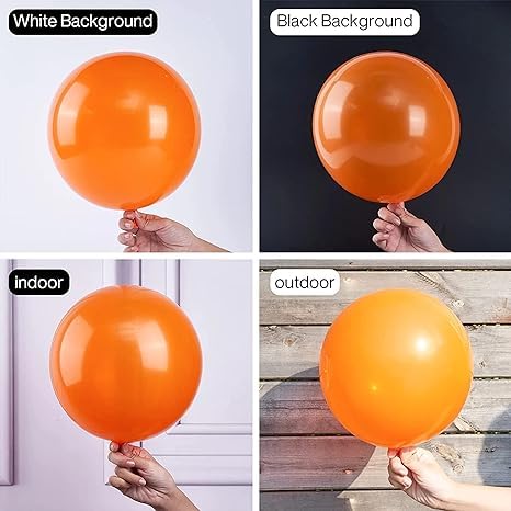 50 Orange Balloons - Image 4