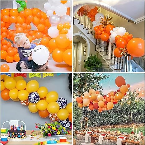 50 Orange Balloons - Image 5