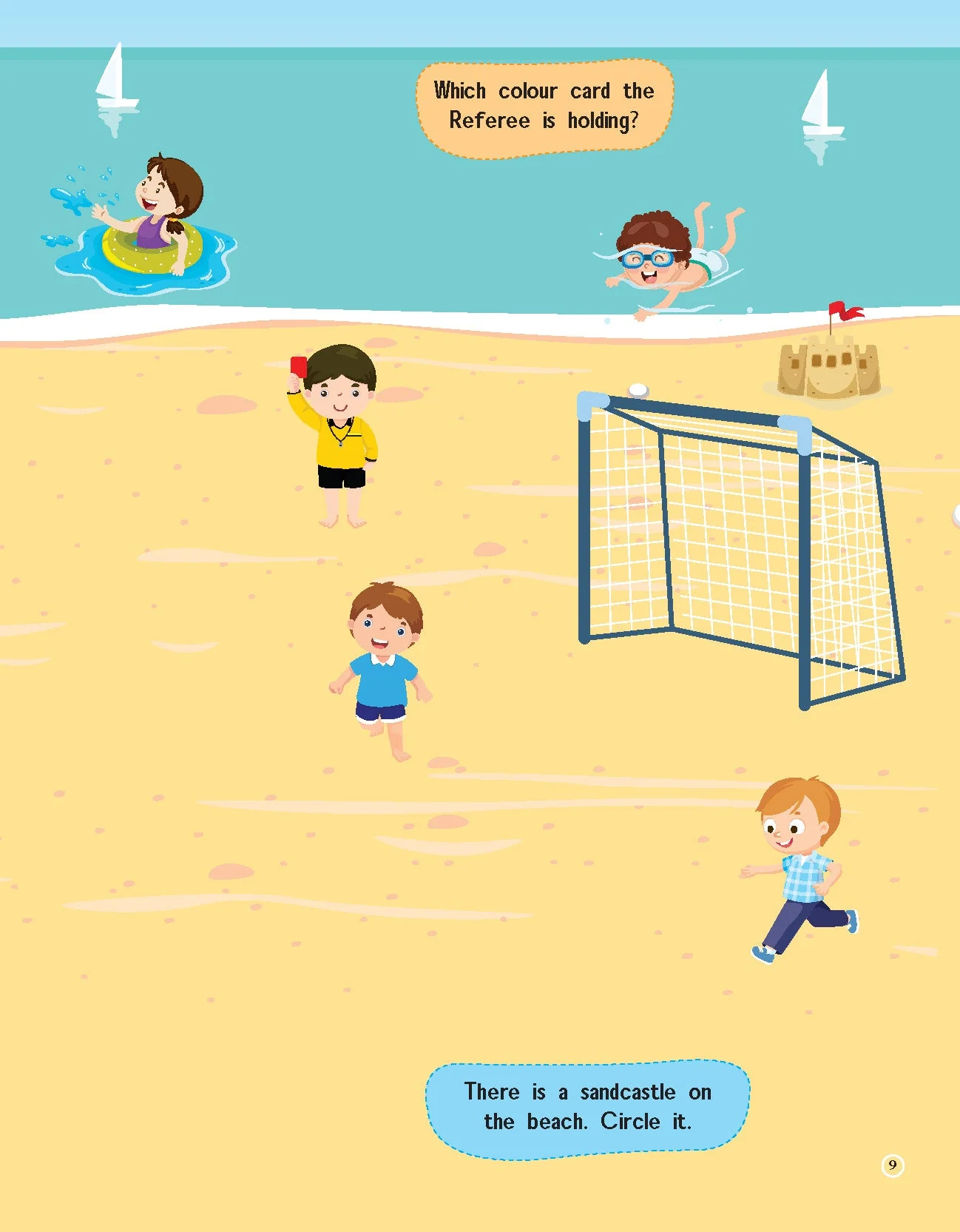 555 Stickers, Sea, Sun and Play Activity & Colouring Book - Image 10