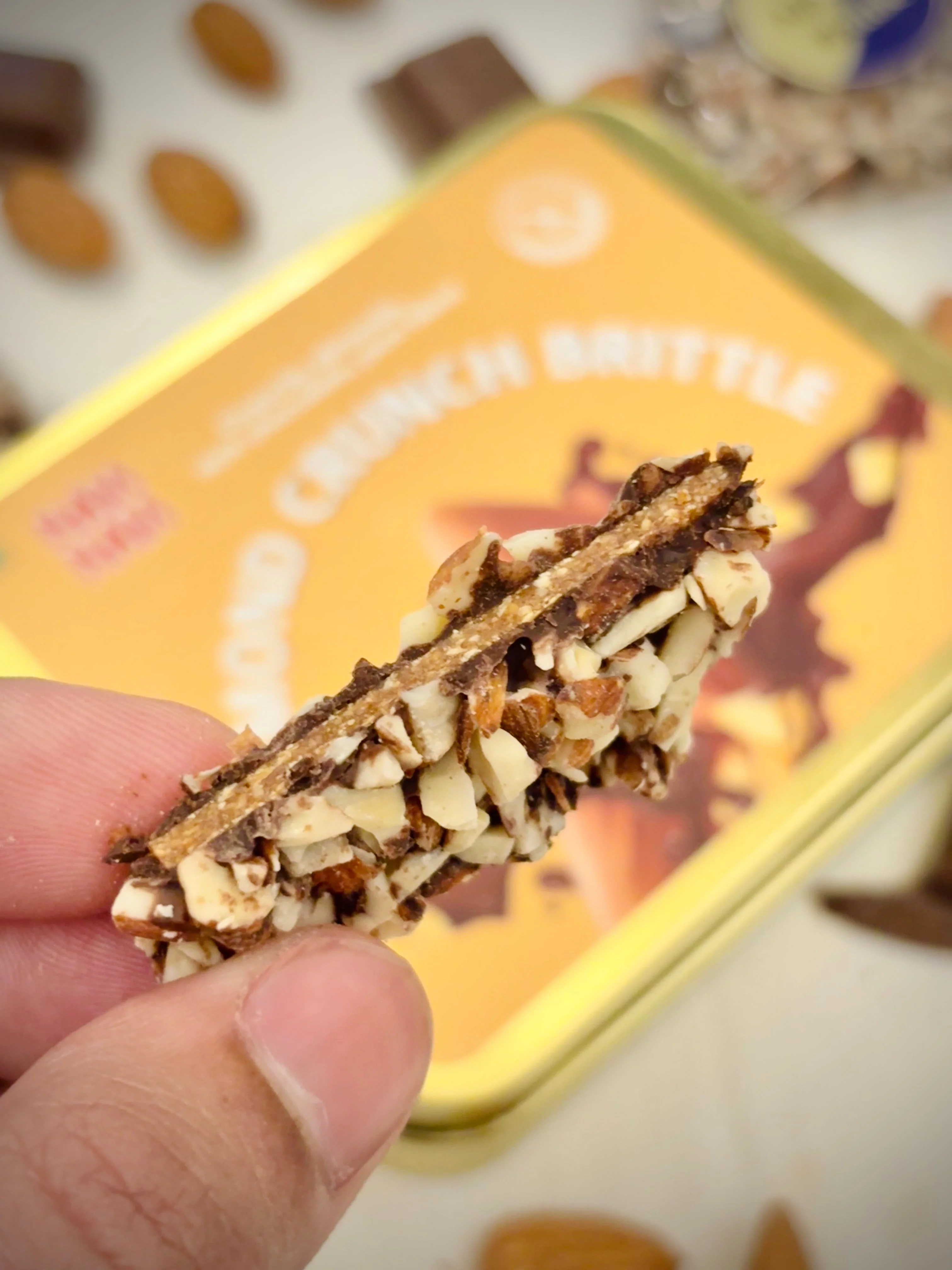 60% Almond Crunch Brittle -Dipped in Belgian Couverture - Image 6