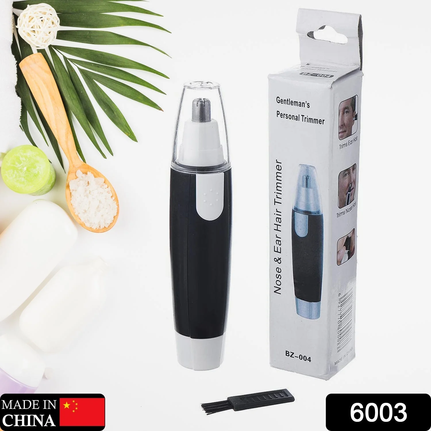 Sharp New Ear and Nose Hair Trimmer Professional Heavy Duty Steel Nose Clipper Battery-Operated. - Image 2